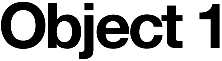 Object 1